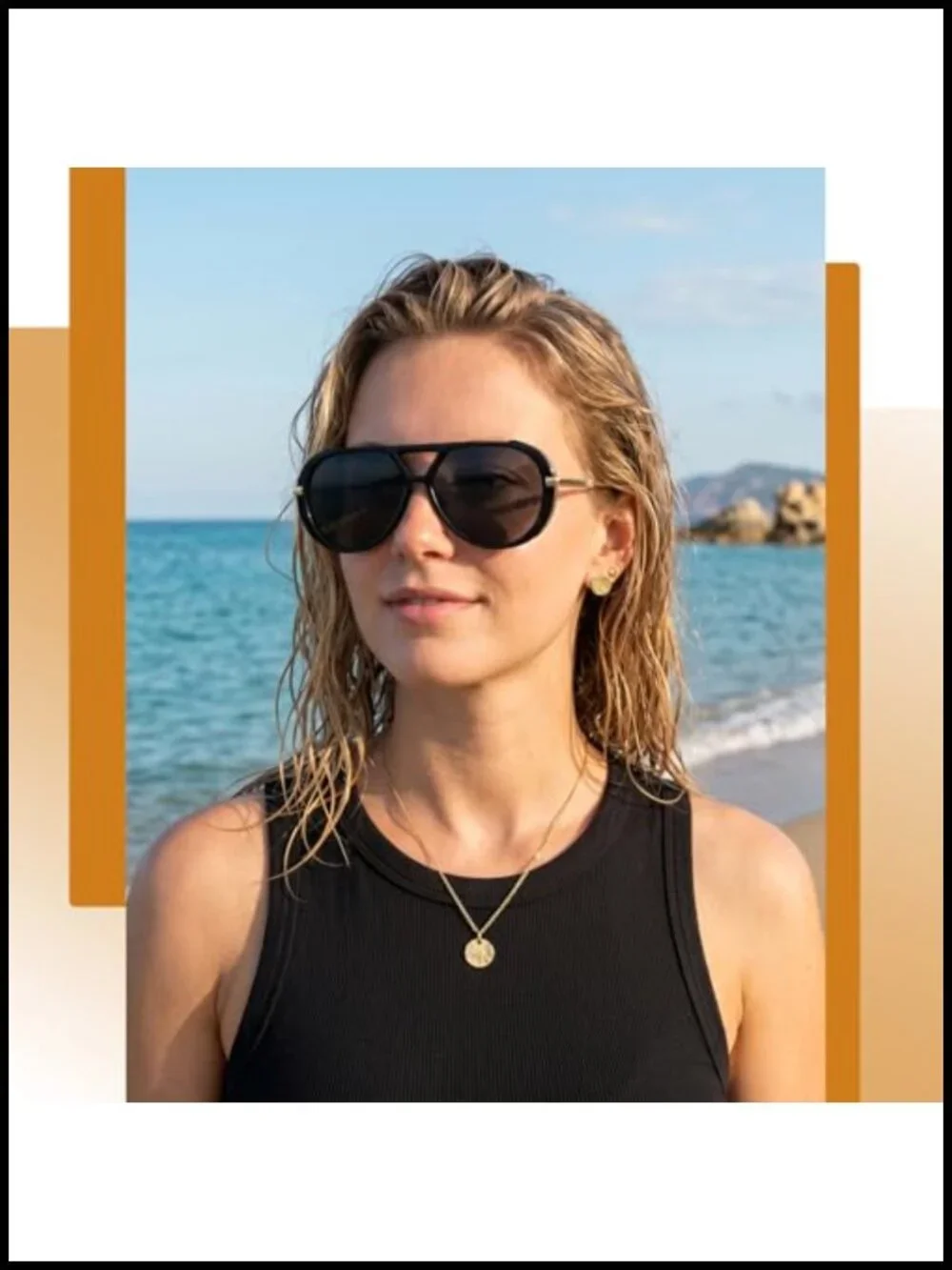 Oversized Double Bridge Sunglasses 2 Pack UV400 Retro 70s Vintage Men Women